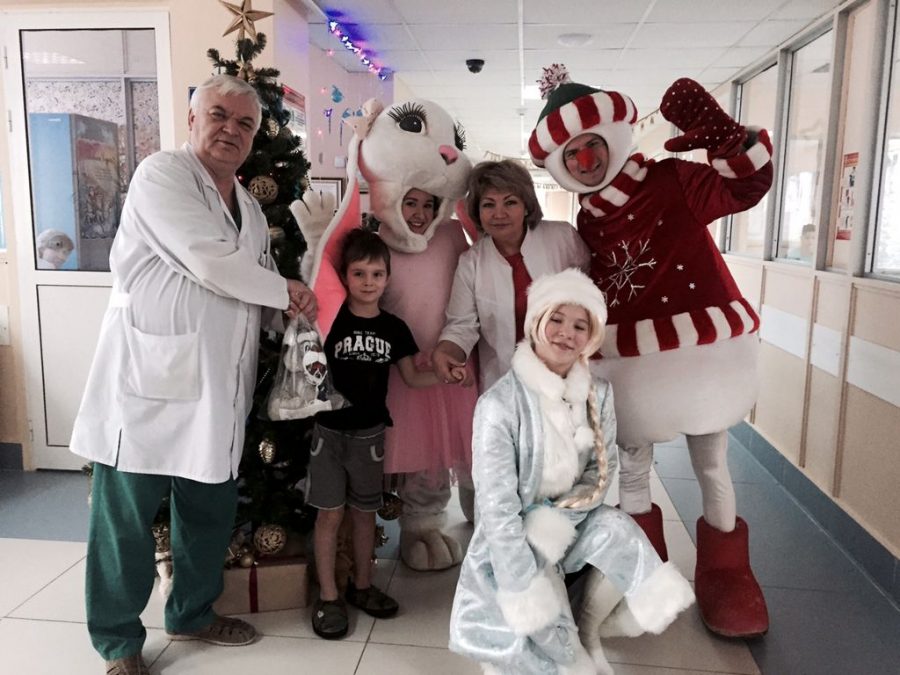 Поздравление Деда Мороза и Снегурочки