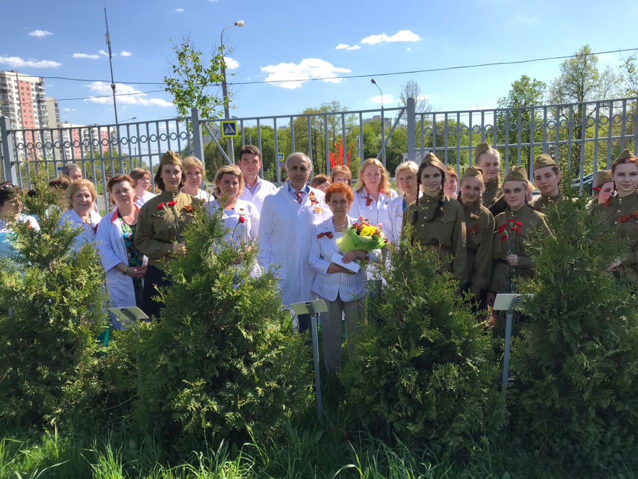 В ДГКБ им. З.А. Башляевой прошло празднование Дня Победы