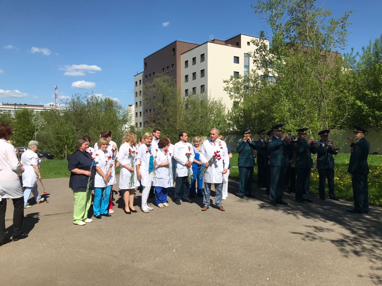 В ДГКБ им. З.А. Башляевой прошло празднование Дня Победы