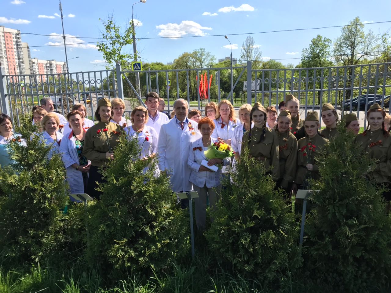 В ДГКБ им. З.А. Башляевой прошло празднование Дня Победы