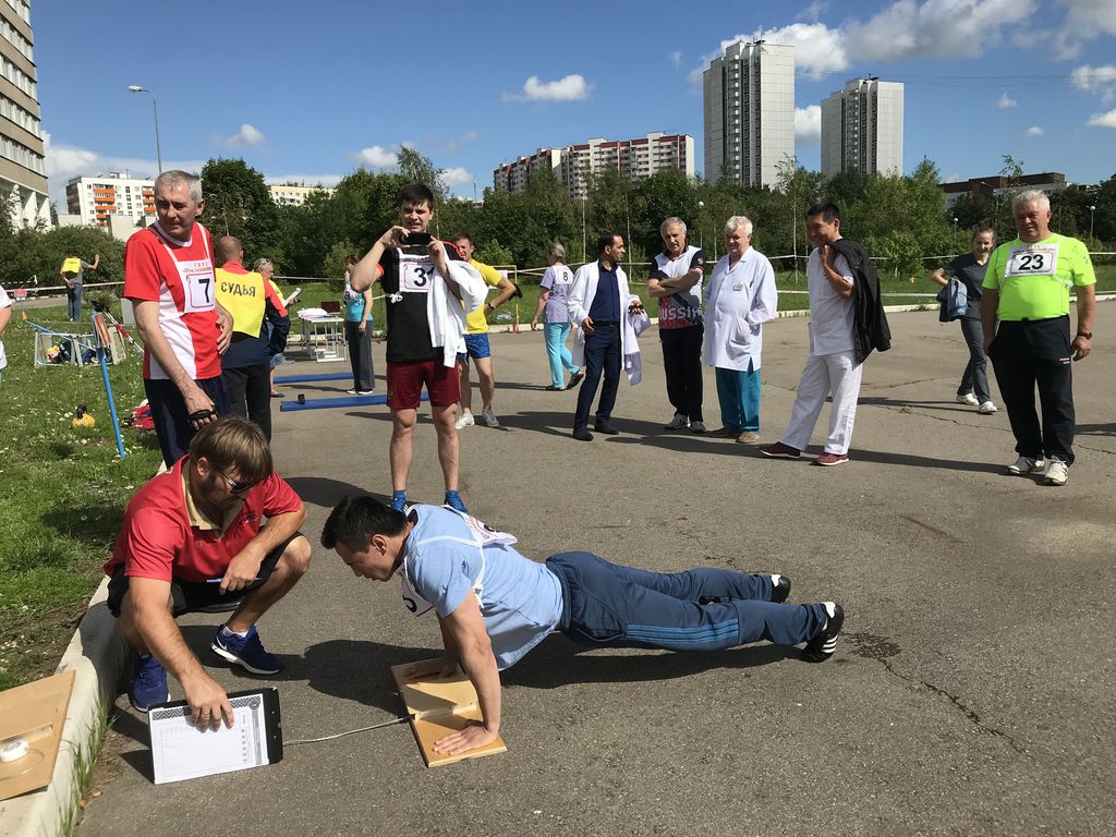 Спортивный фестиваль по сдаче норм ГТО