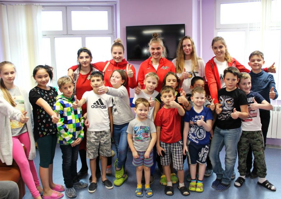 Встреча с командой Московской баскетбольной ассоциации