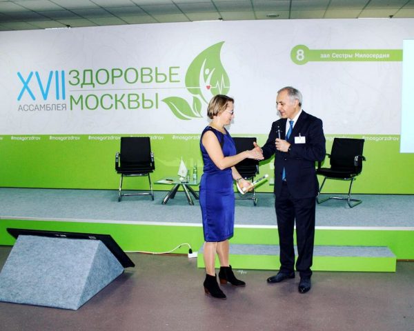 награждение врача педиатра нашей больницы Воробьевой А.С.