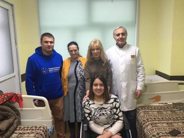 Сегодня выписали домой девочку Магдалену из Молдавии