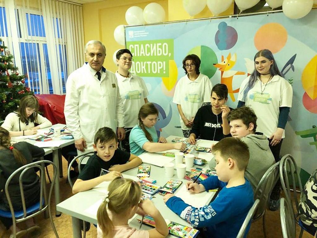 В рамках акции «Спасибо, доктор!» состоялся мастер-класс