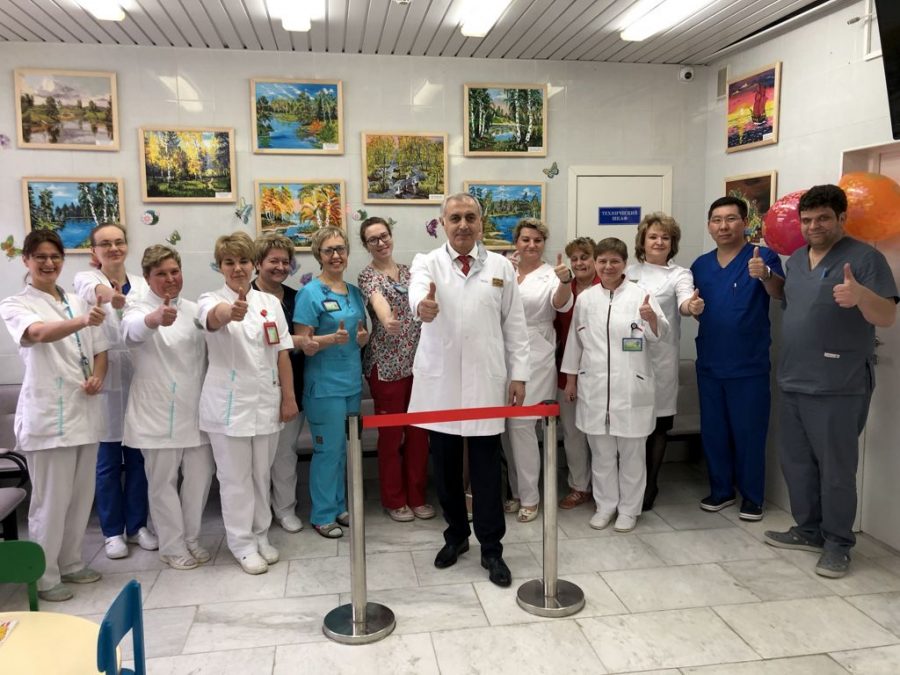 Открытие выставки творческих работ учащихся школ №2097, №1286, №1538