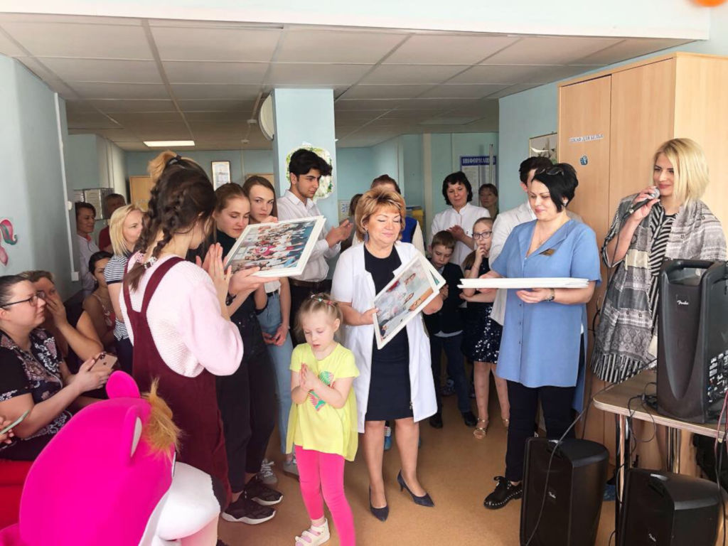 IMG_3465-26-03-19-03-49 Сегодня в рамках проекта «Культурное наследие детям», мы провели «Книжный калейдоскоп», который прошел в 1 педиатрическом отделении