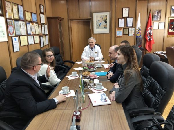 Вчера мы принимали высокую делегацию из Приднестровья в составе 3 заместителей министра здравоохранения