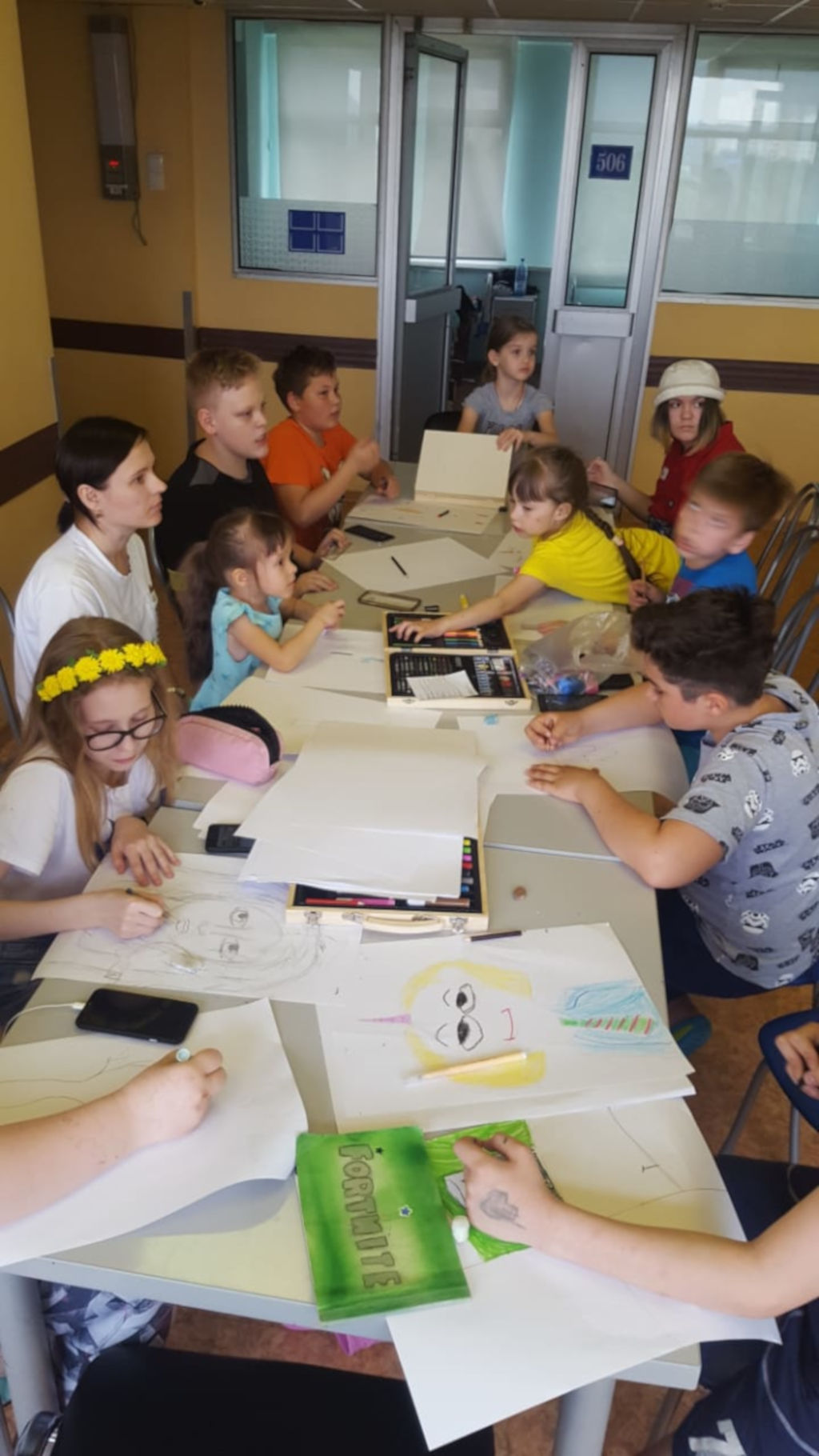 30 мая в рамках проекта «Культурное наследие детям» в эндокринологическом отделении состоялся мастер класс на тему: «История искусства».