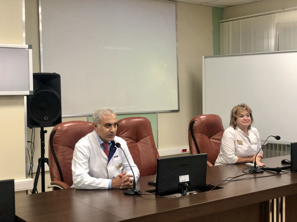 общебольничная конференция с медицинскими сёстрами