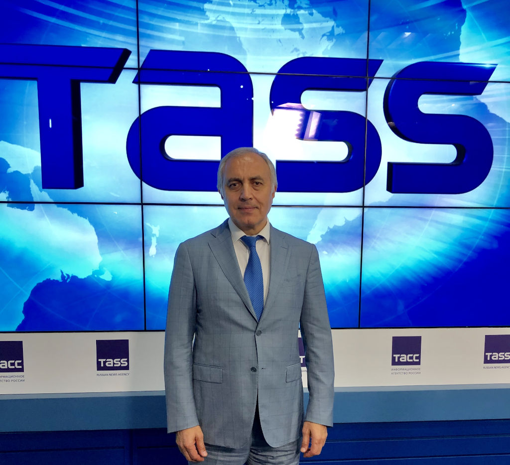 встреча с журналистами в пресс-центре информационного агентства ТАСС