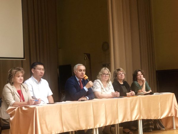 встреча сотрудников больницы с коллективом школы N 1286