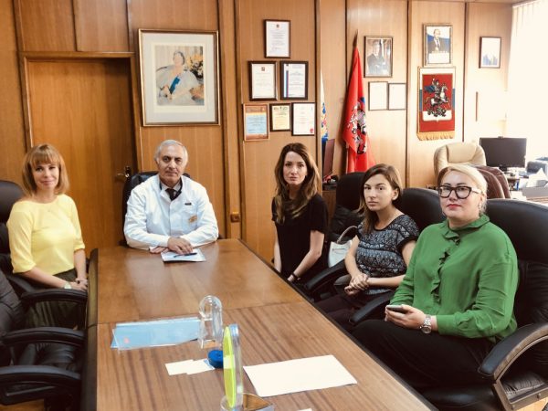 встреча с руководством Фонда «СПАРТАК-ДЕТЯМ»
