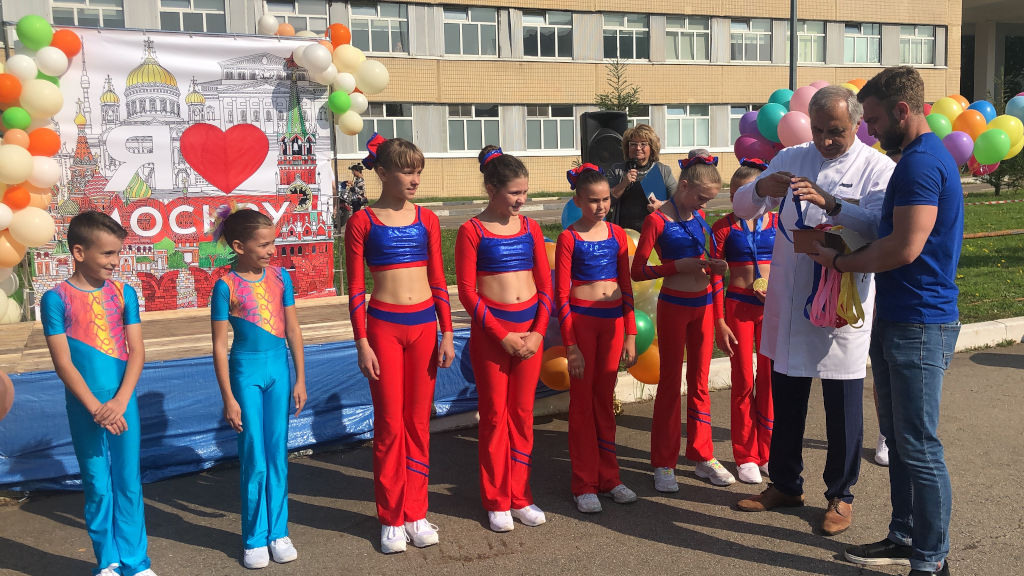 В ГБУЗ «ДГКБ им. З.А. Башляевой ДЗМ» прошли праздничные мероприятия, посвященные Дню города Москвы.