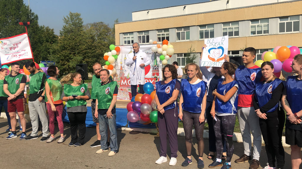 В ГБУЗ «ДГКБ им. З.А. Башляевой ДЗМ» прошли праздничные мероприятия, посвященные Дню города Москвы.