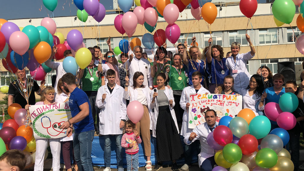 В ГБУЗ «ДГКБ им. З.А. Башляевой ДЗМ» прошли праздничные мероприятия, посвященные Дню города Москвы.