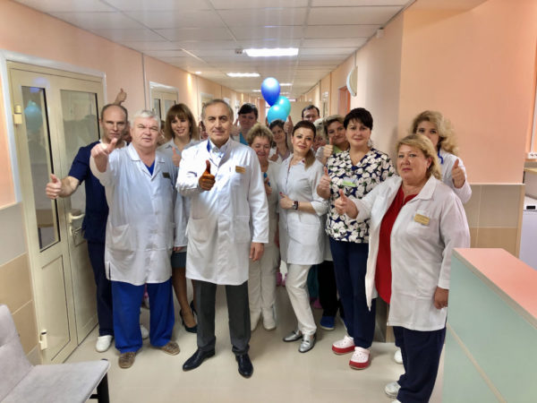 Открытие ЛОР отделения после ремонта