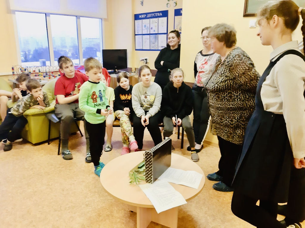 В нашей больнице продолжаются творческие занятия в рамках проекта «Культурное наследие детям»