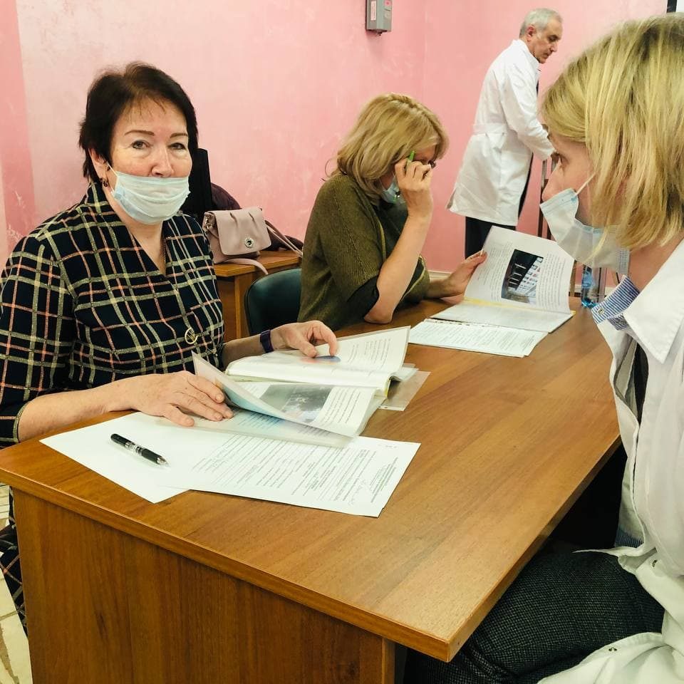 Вчера на базе нашей больницы прошла очередная аттестация врачей для получения квалификационной категории.