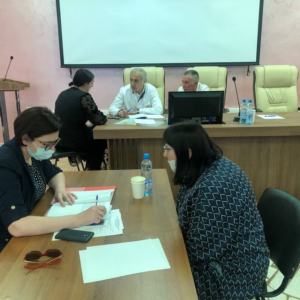 На базе нашей больницы прошла очередная аттестация врачей педиатров и специалистов педиатрическооо профиля для получения квалификационной категории.