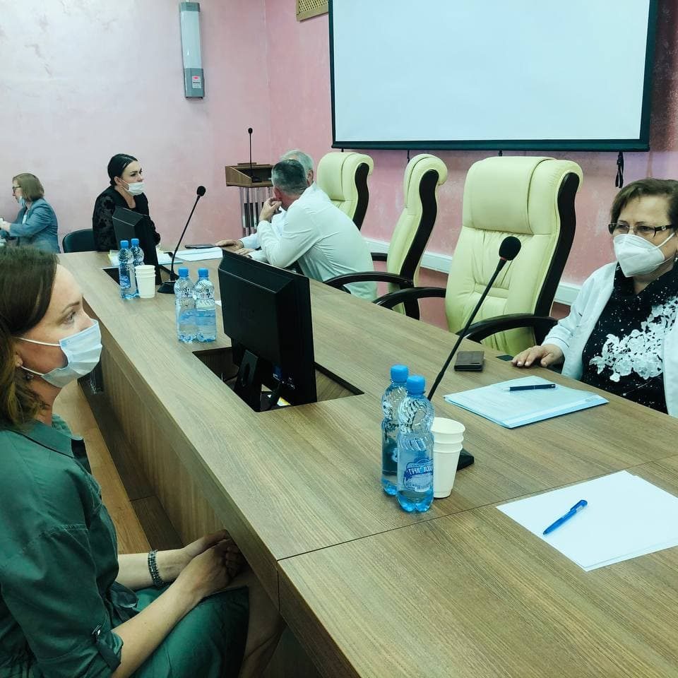 На базе нашей больницы прошла очередная аттестация врачей педиатров и специалистов педиатрическооо профиля для получения квалификационной категории.