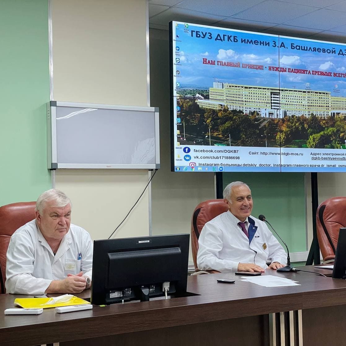 Сегодня провели собрание с клиническими ординаторами кафедр педиатрического факультета РНИМУ, которые проходят обучение на базе больницы.