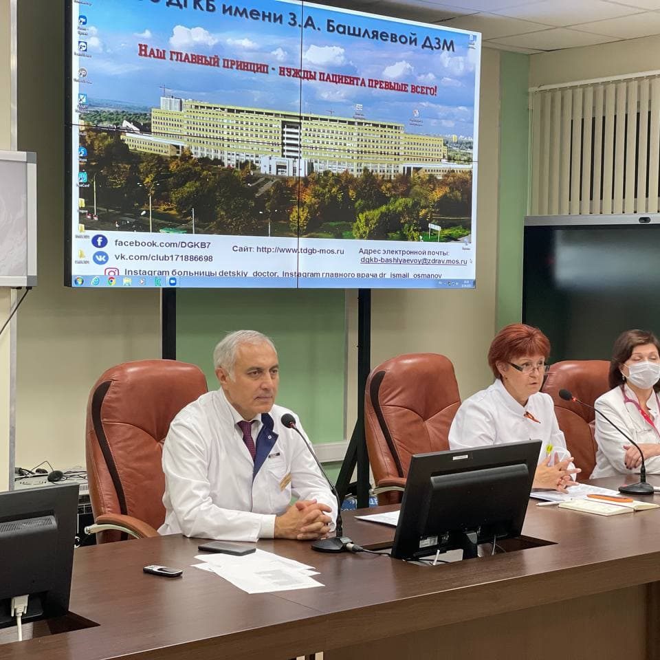 Сегодня провели собрание с клиническими ординаторами кафедр педиатрического факультета РНИМУ, которые проходят обучение на базе больницы.