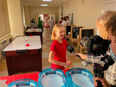 Сегодня в нашей больнице очередной раз прошел замечательный праздник «Добрая елка Мэра Москвы»