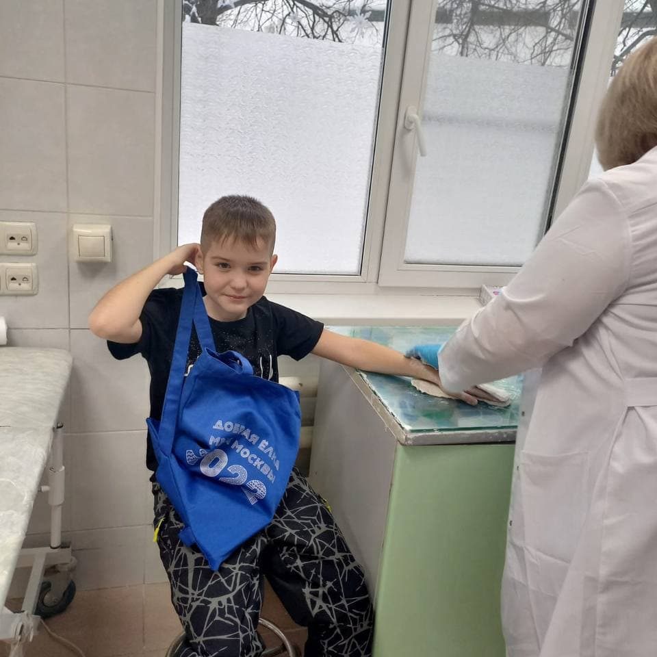 Новогодние праздники продолжаются, но, к сожалению, дети болеют и в праздничные дни