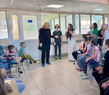 В нашей больнице продолжается новый проект «Культурная среда» совместно с Центральной Детской библиотекой 226 СЗАО