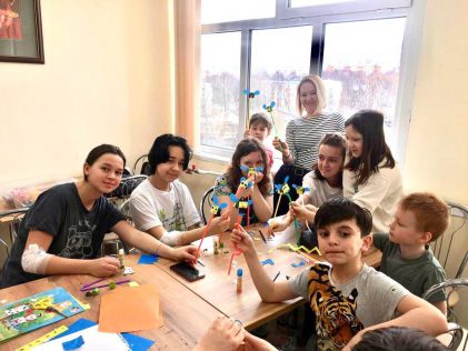 Сегодня в хирургическом отделении состоялся мастер- класс «Открытка своими руками»