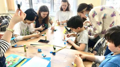 Сегодня в хирургическом отделении состоялся мастер- класс «Открытка своими руками»