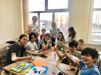 Сегодня в хирургическом отделении состоялся мастер- класс «Открытка своими руками»