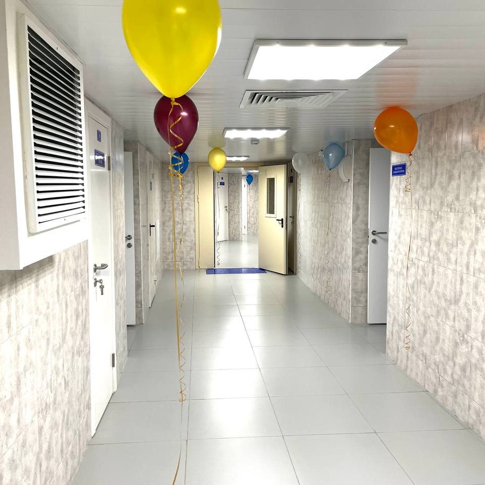 Сегодня мы открыли клиническую лабораторию после капитального ремонта