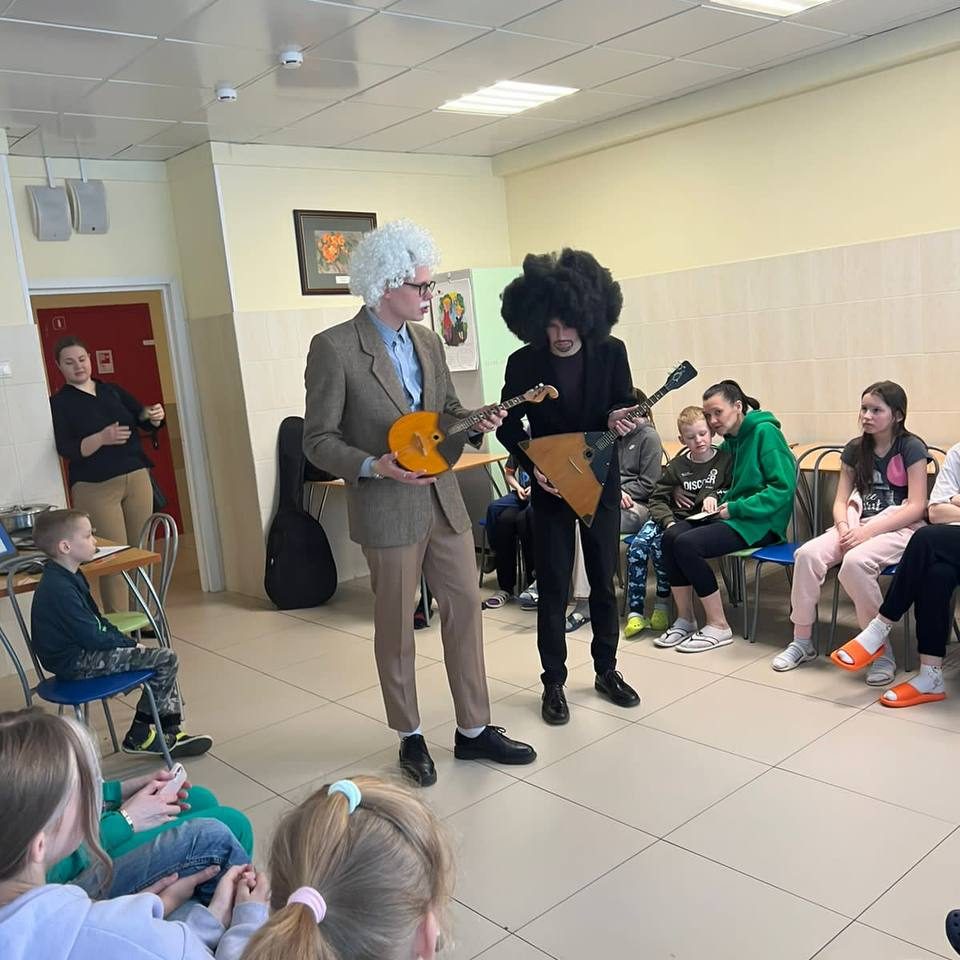 В отделении эндокринологии организаторы Дворца молодежи «Неоткрытые острова» провели музыкальный интерактивный мастер -класс