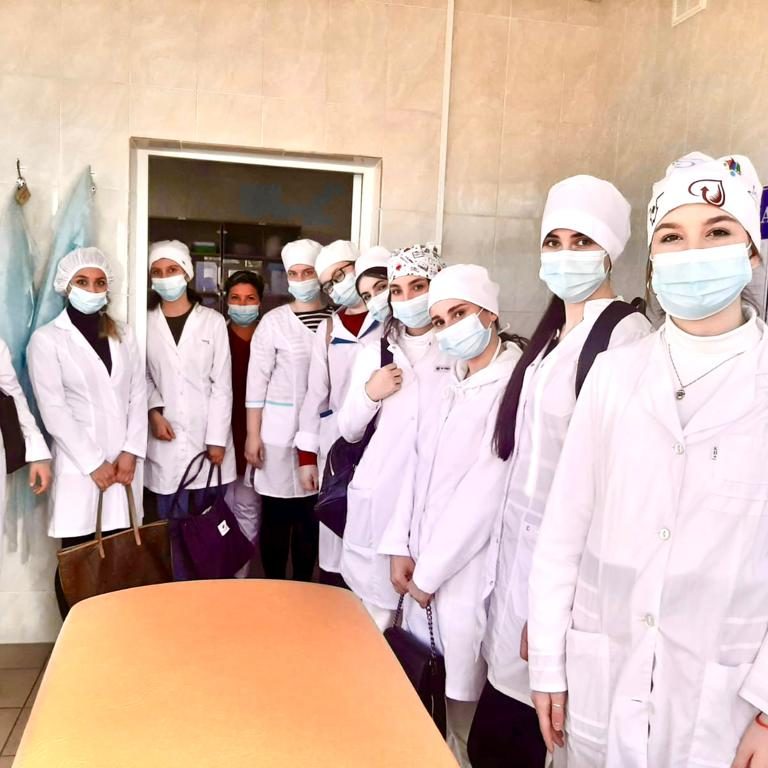 В нашей больнице состоялась первая встреча студентов Медицинского колледжа №1 с администрацией больницы