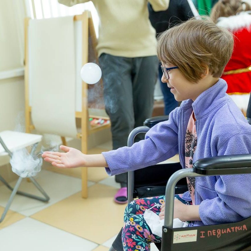 В нашей больнице в очередной раз прошел замечательный предновогодний праздник «Добрая елка Мэра Москвы»