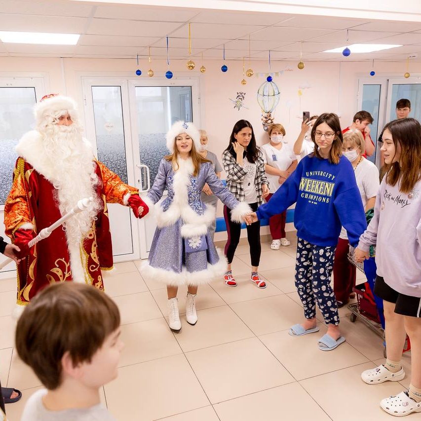 В нашей больнице в очередной раз прошел замечательный предновогодний праздник «Добрая елка Мэра Москвы»