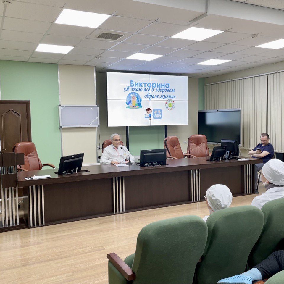 Сегодня в рамках Всемирного дня здоровья, который отмечается 7 апреля в нашей больнице прошли мероприятия, посвященные здоровому образу жизни