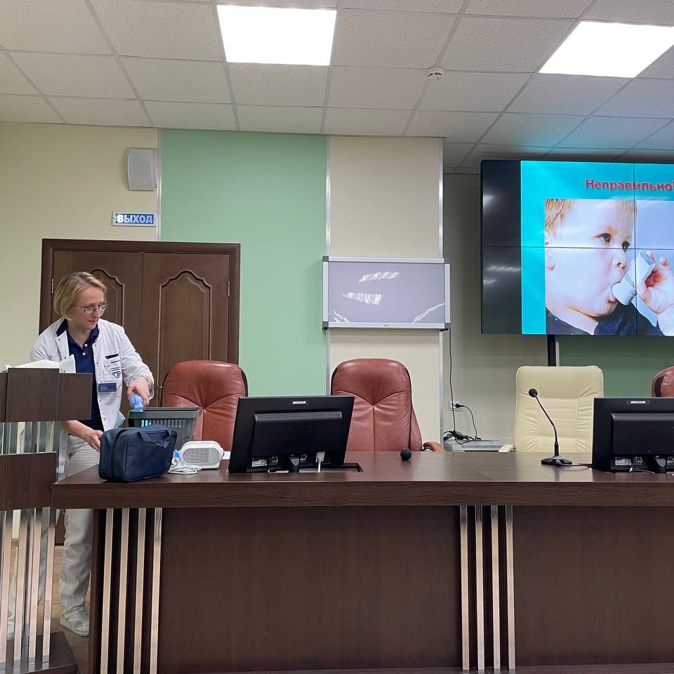 В рамках Всемирного дня борьбы с астмой, который отмечается 2 мая, в нашей больнице прошли мероприятия, посвященные здоровому образу жизни