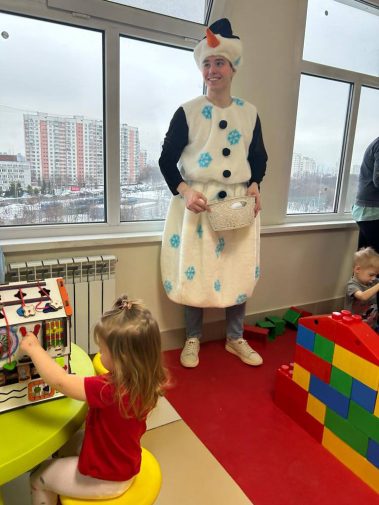 Сегодня в нашей больнице в очередной раз прошел замечательный предновогодний праздник «Добрая елка Мэра Москвы»