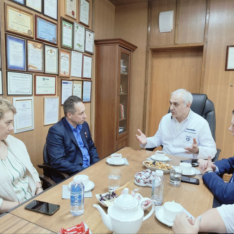 ДГКБ им. З.А. Башляевой принимает почетных гостей