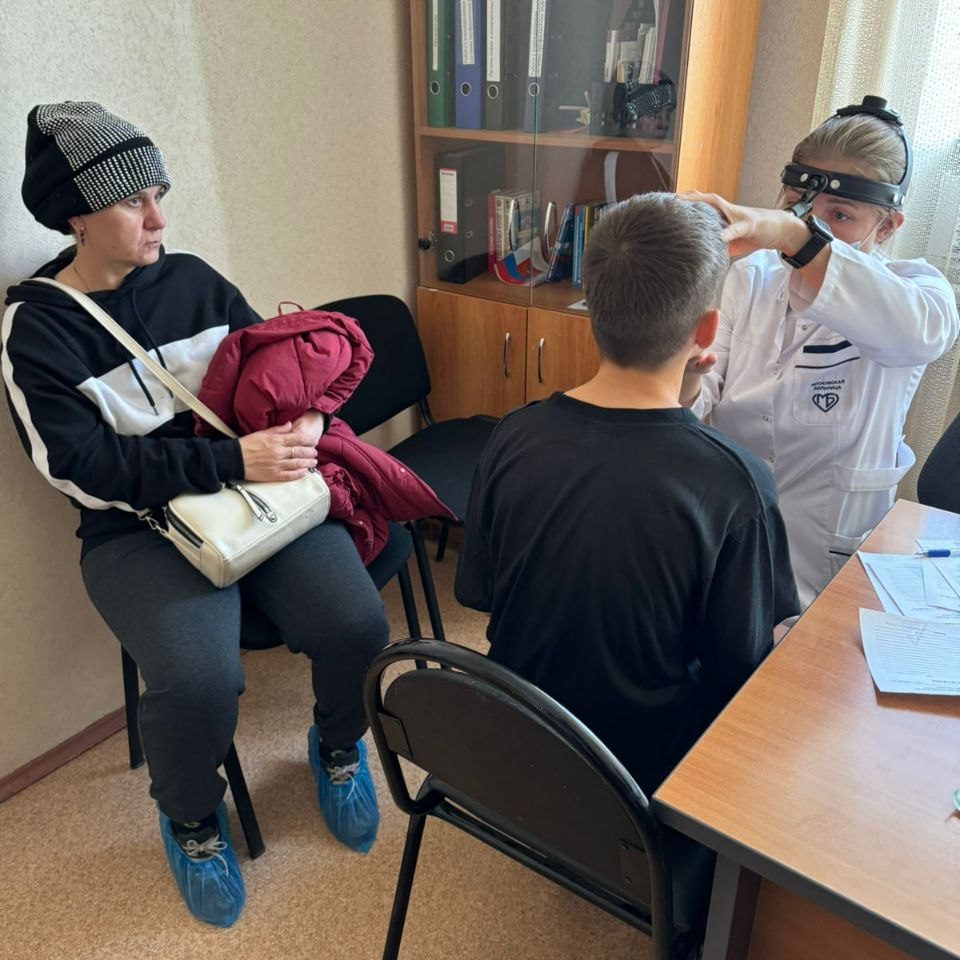 Врачи ДГКБ им. З.А. Башляевой осмотрели воспитанников Михайловской школы-интерната