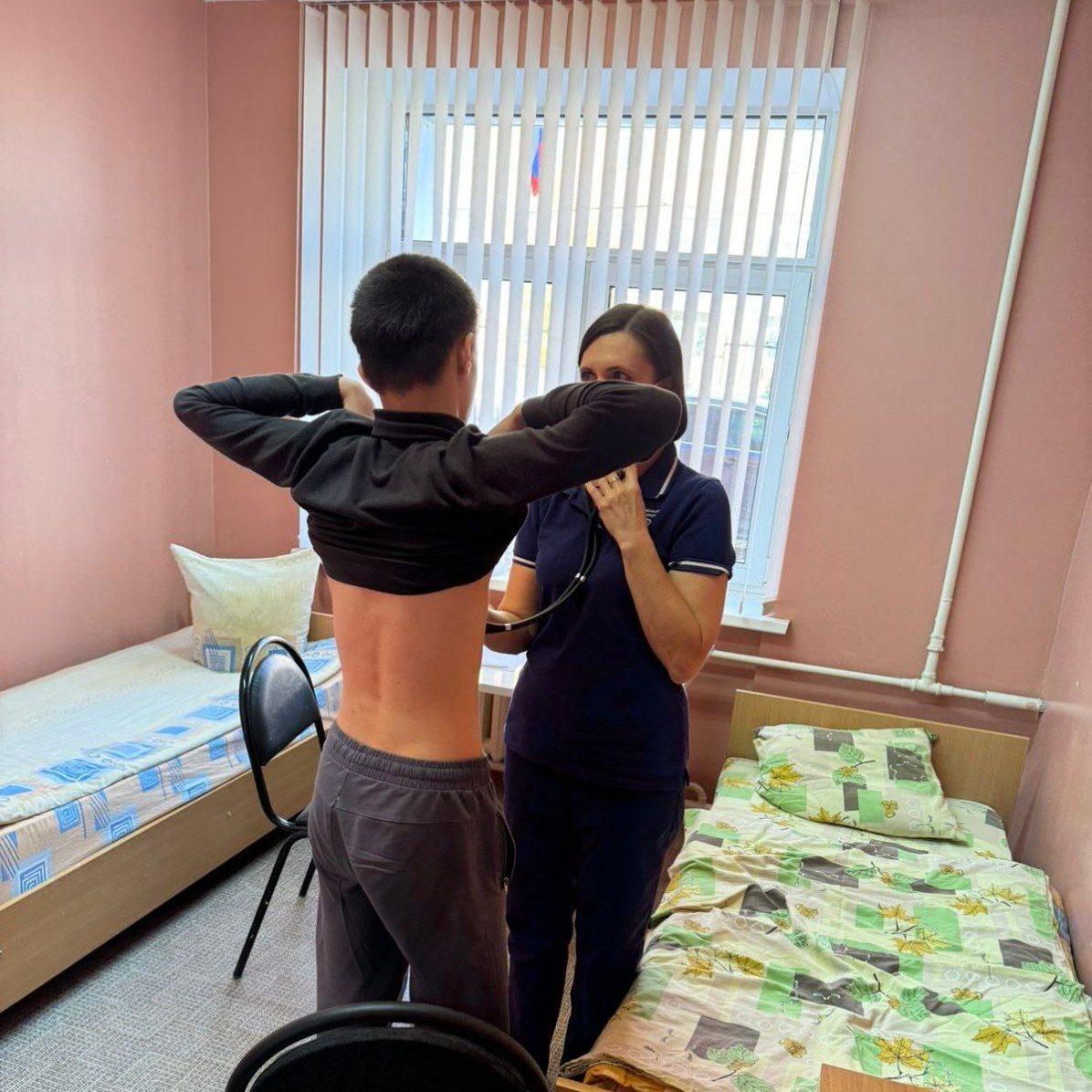 Врачи ДГКБ им. З.А. Башляевой осмотрели воспитанников Михайловской школы-интерната