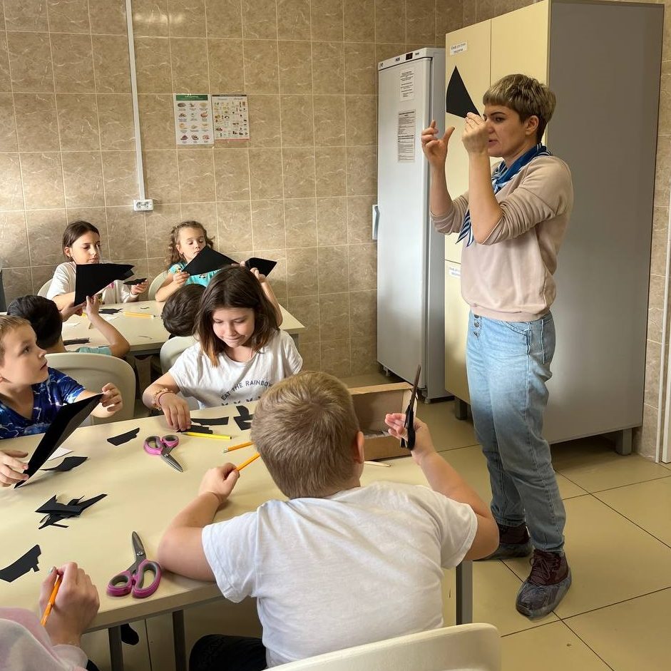 Пациенты детской больницы им. З.А. Башляевой изучают искусство оригами