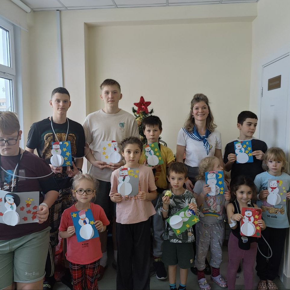 Пациенты ДГКБ им. З.А. Башляевой готовятся к Новому году