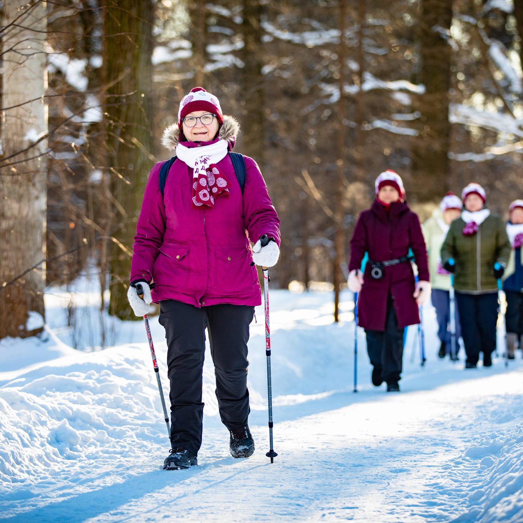 Анастасия Ракова анонсировала старт зимнего сезона в проекте «Московское долголетие»