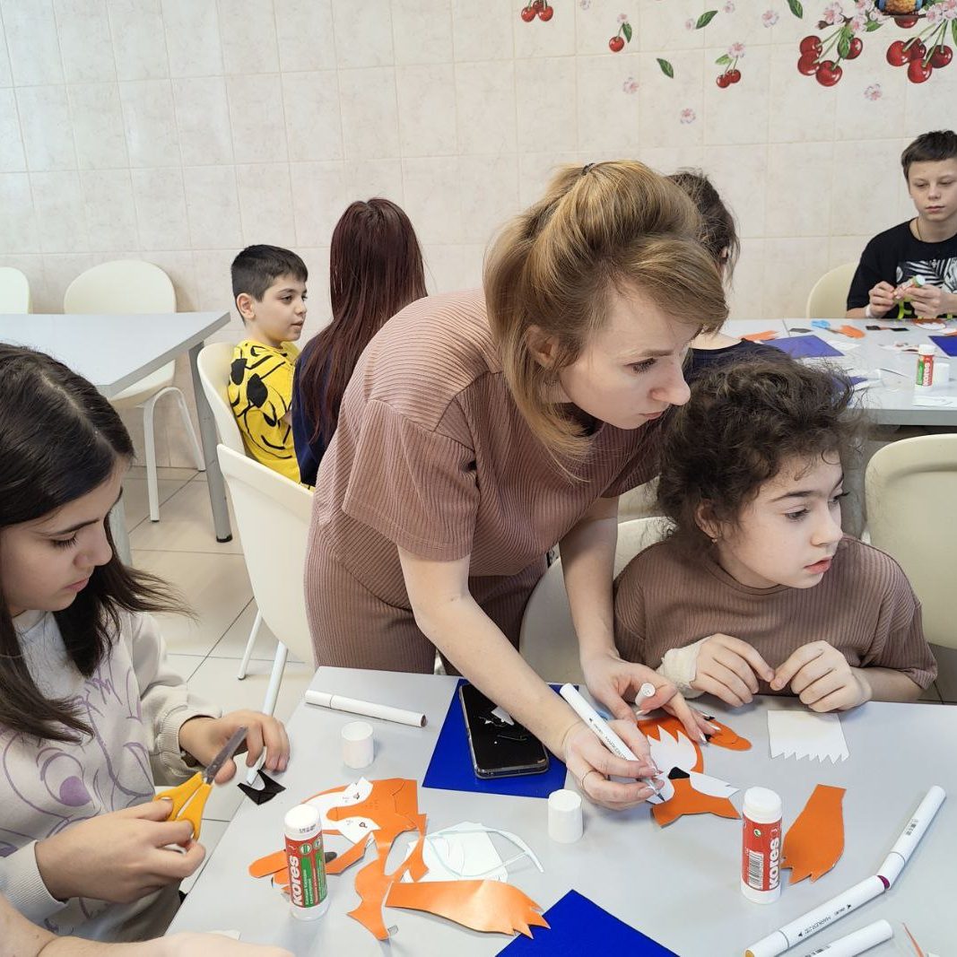 Мастер-класс по подвижной аппликации для пациентов ДГКБ им. З.А. Башляевой