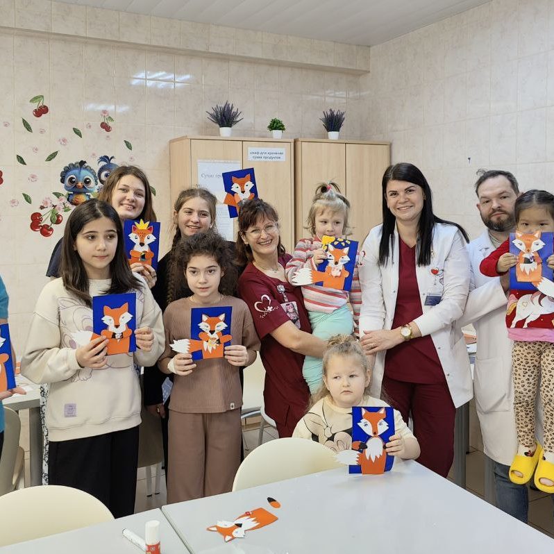 Мастер-класс по подвижной аппликации для пациентов ДГКБ им. З.А. Башляевой