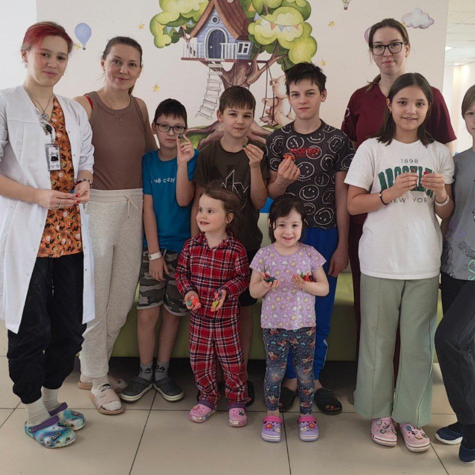 Подарок папе - мастер-класс для пациентов ДГКБ им. З.А. Башляевой